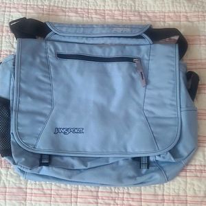 JANSPORT OVER THE SHOULDER BAG LAPTOP BOOKBAG SCHOOL OFFICE